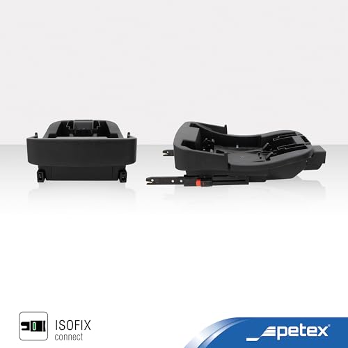 PETEX i-Size ISOFIX Basisstation passend für Petex Babyschale/Autositz in schwarz, 1 Stück