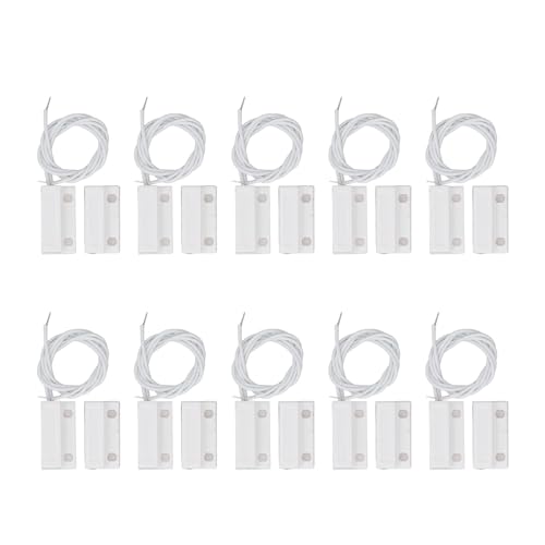 Interruptor Magnético de Palheta, Conjunto de Sensor de Porta Magnético 10 Unidades, Interruptores R