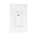 Leviton ODS15-IDW Smart Wallbox Sensor, PIR 15A Switching, 120-277VAC, App Configurable with the Smart Sensor App, White