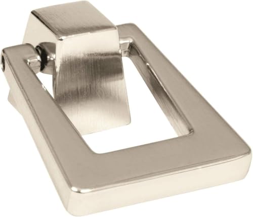 Amerock 1-13/16" poignee armoire triangle nickel poli