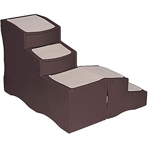 Pet-Gear-Easy-Step-Bed-Stair-for-CatsDogs-Adjusts-to-Either-Side-of-Bed-Removable-Washable-Carpet-Treads-Storage-Compartment-for-Pets-Up-to-75lbs - Cucciolini Doodles   Pet-Gear-Easy-Step-Bed-Stair-for-CatsDogs-Adjusts-to-Either-Side-of-Bed-Removable-Washable-Carpet-Treads-Storage-Compartment-for-Pets-Up-to-75lbs