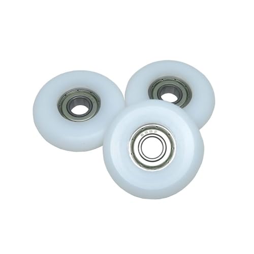4pcs OD 38mm Rowing Machine Rollers 8x38x10mm BSR69838-10 POM Rower Wheel Plastic Coated Bearing Wheels 8 * 38 * 10