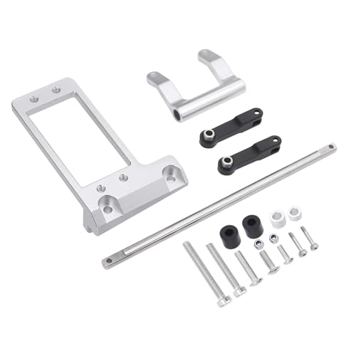JYYTERD Piezas RC Compatible con Eje De Portal Capra F9 para LCG para Chasis DIY 1/10 RC Crawler Car VP Upgrade Kit De Dirección Hidráulica De Imitación