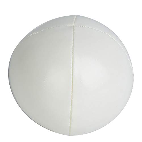 3 szt. Piłki do żonglowania PU Leather Soft Juggling Learning Ball dla początkujących Profesjonaliści Dzieci Dorośli Nauka sztuki żonglowania dla dorosłych i dzieci (biała)