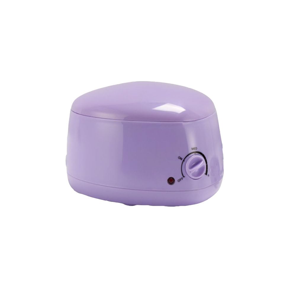 Mini calentador de cera para depilación de 200 ml, calentador de cera portátil con olla de silicona, calentamiento rápido, temperatura ajustable, adecuado para uso doméstico, bikini y depilación