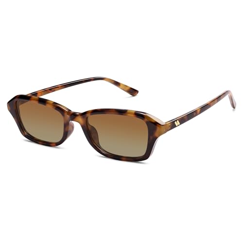 Retro Square Cat Eye Sunglasses for Women Men 90s Trendy Rectangle Sun Glasses UV Protection AR823714