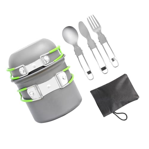 Set de cuisine camping Mikikit pour éviter les brûlures en randonnée et pique-nique