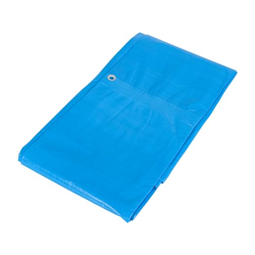 TRUPER LT-33Z Reinforced Blue Tarps, 7.5 oz/yd2 9.8x9.8Ft (3x3m)