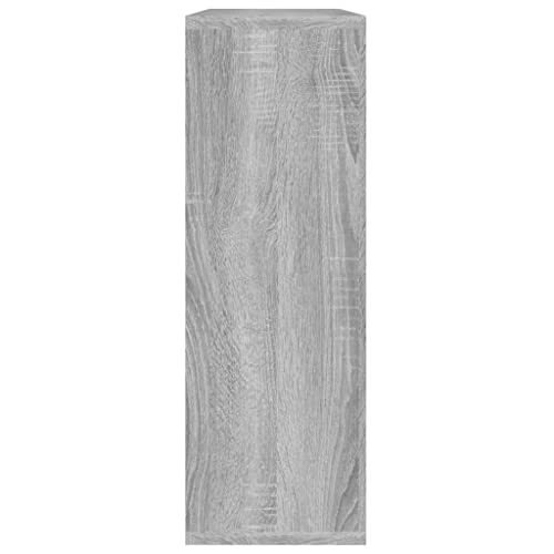 Étagère murale grise Sonoma 104x20x58.5 cm à 3 compartiments