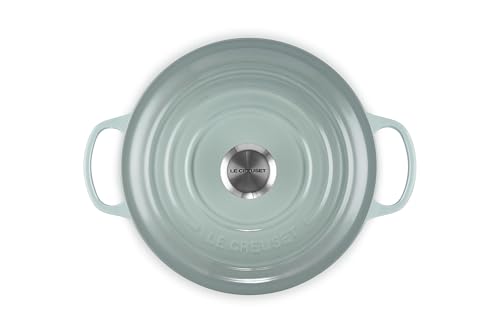 Image of Le Creuset Enameled Cast Iron Signature Cookware Set, 9 pc., Sea Salt