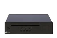 Pro-Ject CD Box E, Ultra kompakter Einsteiger CD Player mit echtem Red Book CD-DA-Laufwerk, Schwarz