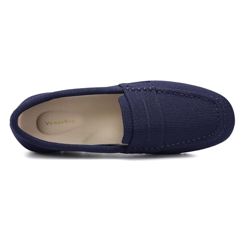 Image of Vespiero Loafers for Women Comfortable Slip on Work Flats Shoes Womens Dressy Casual Walking Shoes