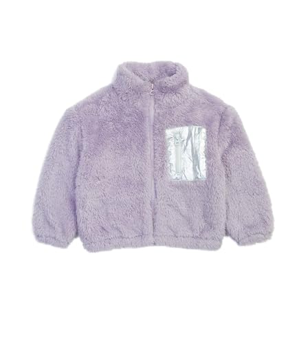 Splendid Girls' Faux Sherling Long Sleeve Jacket