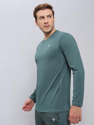 Image of TECHNOSPORT Men's Slim Fit T-Shirt - (MTOR17) Pack of 1