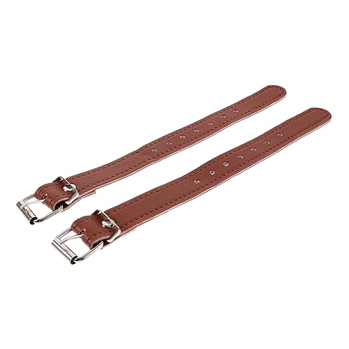 Toyvian 1Pair Adjustable Bike Basket Strap Durable Straps for Bicycle Accessories Stable Easy Attachment for Cycling