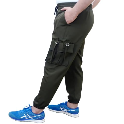 Image of A M Collection 91 D-Buckle Cargo Pants for Men
