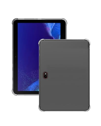 Clear Case for Samsung Galaxy Tab Active5 Pro Tablet 10.1 Inch, Flexible TPU Shockproof Protective Case Cover for Galaxy 10.1 Inch Tablet, Lightweight (Transparent)