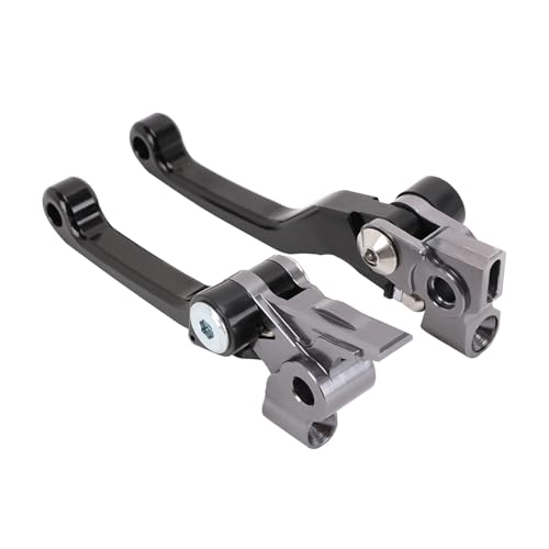 Levier de frein et d'embrayage CNC noir pour motos cross EXC SX 250 350
