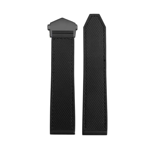 Bracelet montre caoutchouc 22mm homme boucle pliante Monaco Speed