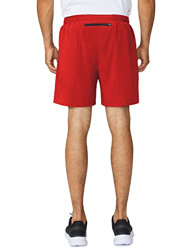Image of baleaf Men's 5 inch Running Athletic Shorts for Workout Gym Tennis Sports Lightweight Quick Dry with Zipper Pocket