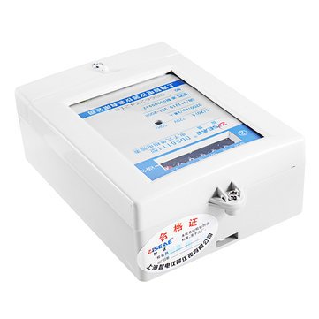 Арткы view of the Generic DDS6111 Electric Energy Meter showing wiring terminals