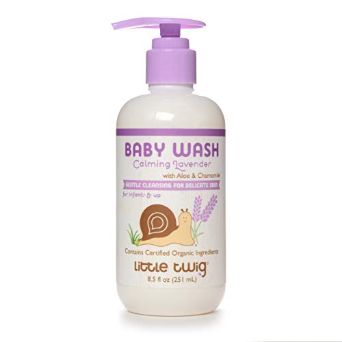 Image of Little Twig Baby Wash, Natural Plant Derived Formula, Lavender, 8.5 fl oz