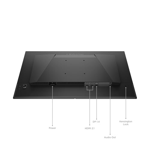 Lenovo Legion 27Q-10 OLED - Écran Gaming de 26.5" avec Eyesafe (QHD, QD-OLED, 240Hz, 0.03ms GtG, 2xHDMI+DP, AMD FreeSync Premium) - Réglage en Inclinaison - Noir