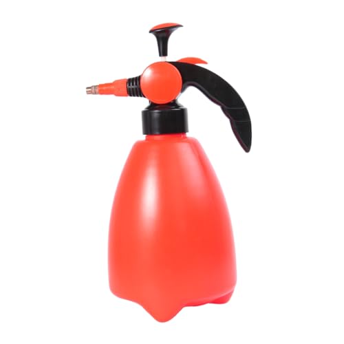 Happyyami 1 Pieza Rociador de atomización botella de spray riego por aspersión pulverizador rociador de jardín rociador de plástico material de polipropileno rojo