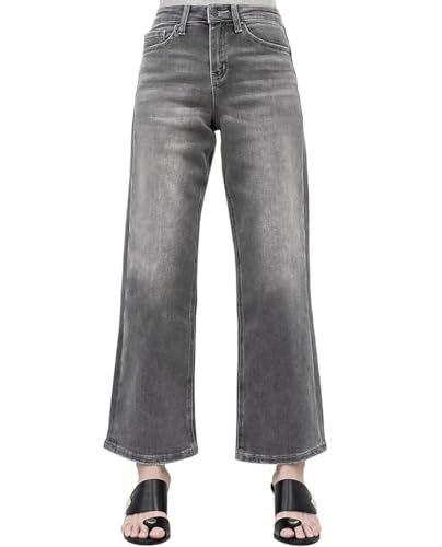 VERVET by Flying Monkey Gray Denim Jeans High-Rise