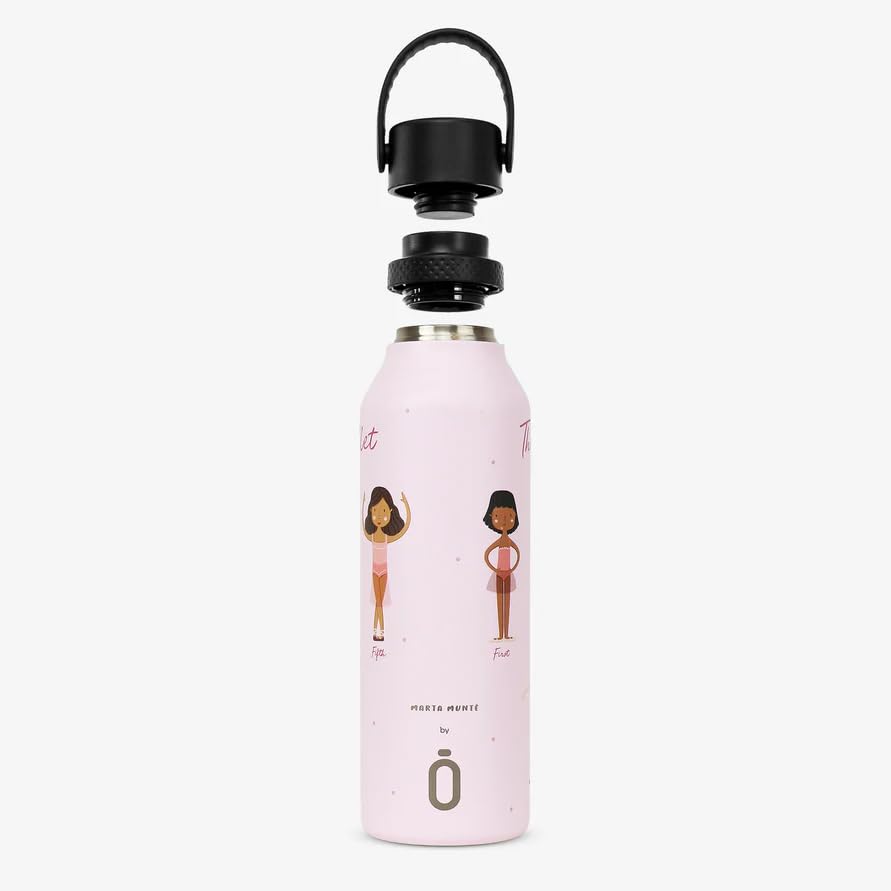 Garrafa Térmica Runbott Mii Marta Munte 600Ml Bailarinas 972946