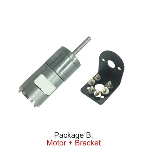Motor de CC de 12V para sustitución en robots y proyectos mecánicos 2