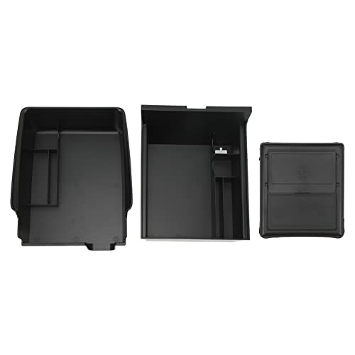 Recipiente de Gaveta Cubby, Resistente e Fácil de Limpar, Caixa de Armazenamento do Console Central,