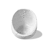 Eastrpupira Pottery Herb Stripper Bow, Small Pottery Herb Stripper Ceramic Bowl, Suitable for Peeling off the Leafy Assembly(White)