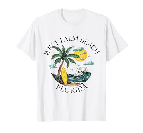West Palm Beach Florida Souvenir FL Vacation Men Women T-Shirt