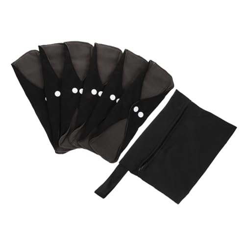 MAGICLULU 2 Juegos De Compresas Reutilizables Materiales Cómodos Compresas Reutilizables Para El Para Uso Diario Servilletas Menstruales Portátiles