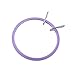 Produktbild oshhni Stickrahmen Kunststoff Embroidery Hoop Set Runden Stickerei Ring für DIY Kunst Handwerk Handliches Nähen - 5 Zoll