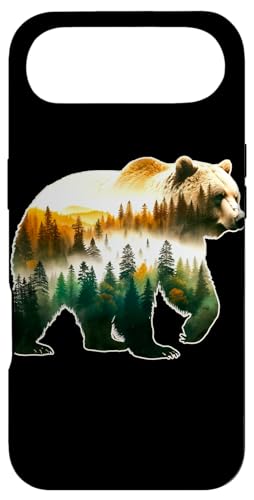Grizzly Bear Nature Mountains�u���E�� �X�}�z�P�[�X iPhone Air �p