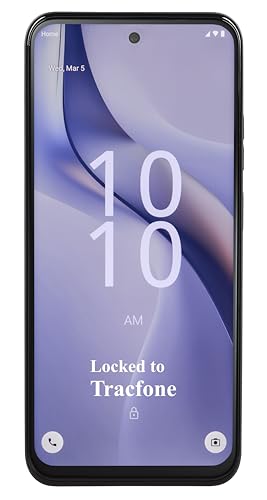 Tracfone BLU View Speed Ultra, 128GB, Gray - 6.7' HD+ Infinity Display, 5G Prepaid Smartphone, Triple AI Camera, Long-Lasting Battery (Locked to Tracfone)