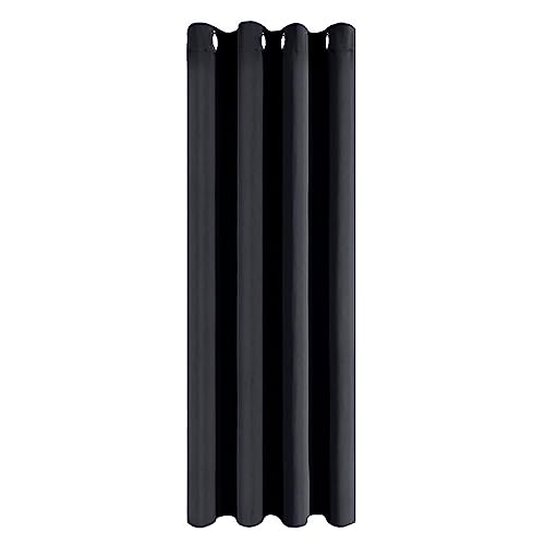 MRTREES Rideau Occultant Noir Thermique Isolant Anti Froid Doublure Polaire Bloquer Rayons UV...