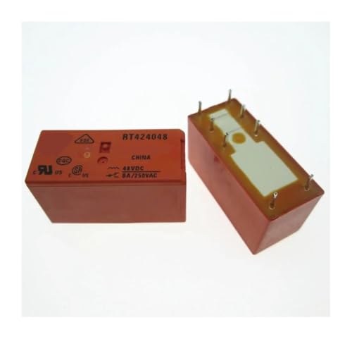 Relais 48VDC RT424048 8A commutation tension continue pour domotique - 2