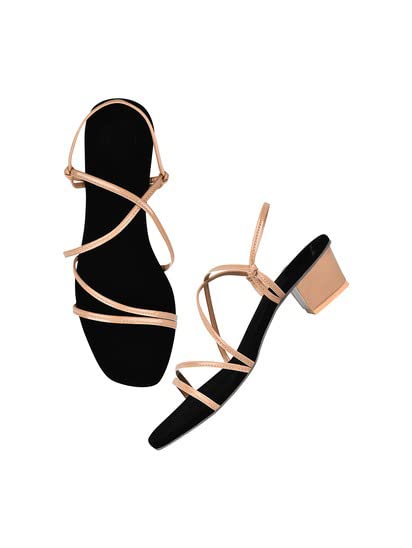 JM LOOOKS Tan Kitten Heel Sandal for Womens Block Heel Sandal Comfortable Heel Sandal Trendy Flatform Sandals for Girls Casual and Stylish (B0BQ76THFM) Amazon Price History, Amazon Price Tracker