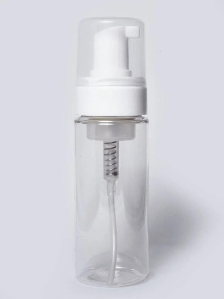 Foaming Dispenser Bottle 150 ml | Transparent Empty Foam Pump Bottle Refillable | BPA-Free, Plastic Foam Bottle | Reusable, Portable, Foam Container (Pack of 1)-image-10