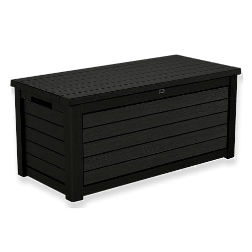 Koll Living Aufbewahrungsbox/Kissenbox Blackwood, 623 Liter trockener & belüfteter Stauraum...