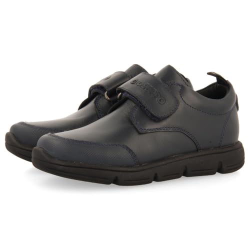 Sneakers Colegiales Gioseppo de Piel Niño Essex Marino Talla 28