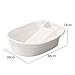 Generic Compact Laundry Basin with Integrated Washboard, White, 18.90inchx14.96inchx5.51inch