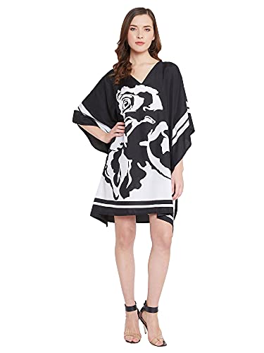 Oussum African Dashiki Caftan Tunic Tops Kimono Dress Summer Evening Plus Size Kaftan Cover-Up for Women