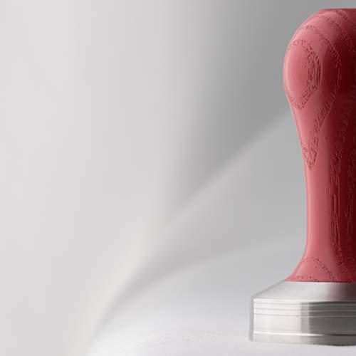 Lelit Pla471R Lelit57 Tamper, 57.35 Mm, Red Wood Handle #TOP1