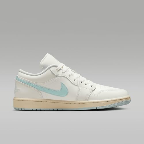 Air Jordan 1 Low Women's Shoes (DC0774-134, Sail/Igloo)3
