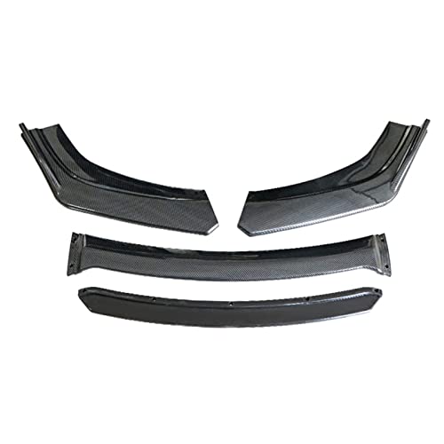 4 Pz per A&UDI A4 A5 A6 A7 B7 B8 S4 S5 TT Auto Paraurti Anteriore Labbro Side Splitter Diffusore Body Kit Spoiler Guardie Car Styling Accessori Spoiler Posteriore per Auto Ala di Coda