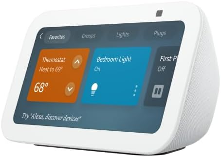 Echo Show 5 with Globe Electric Smart Bulb